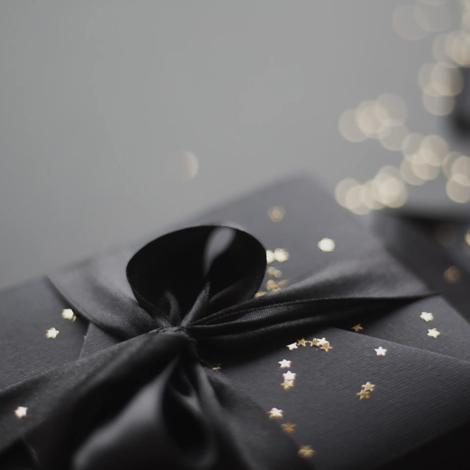 Well Rest Spot gift box with black ribbon